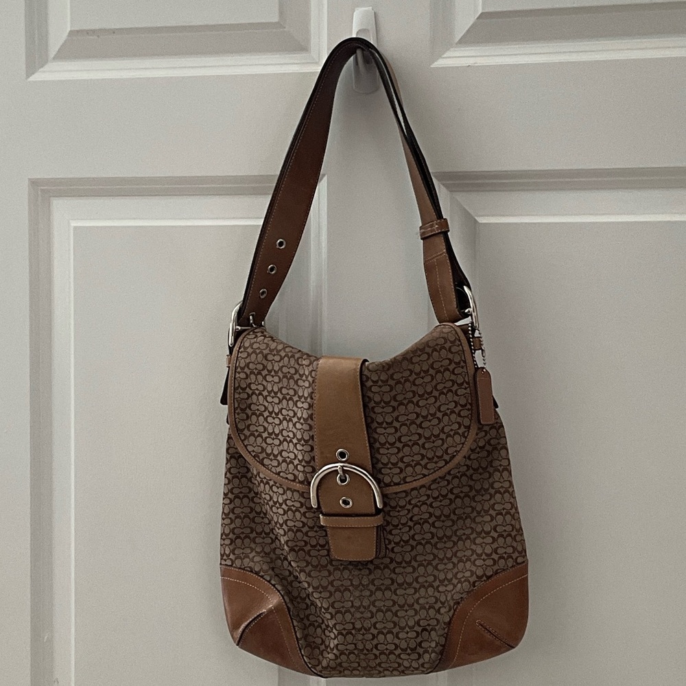 Coach vintage soho shoulder bag in brown